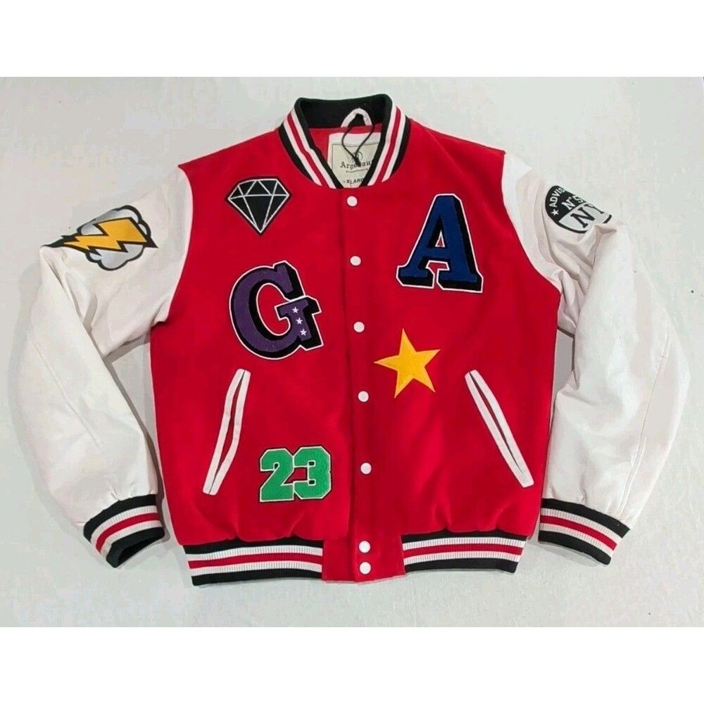 Argonaut Nations Arctic Expedition Varsity Jacket Argos Adult Size XL